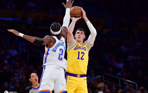 詹姆斯缺战亚历山大25+8 残阵湖人36分惨败雷霆